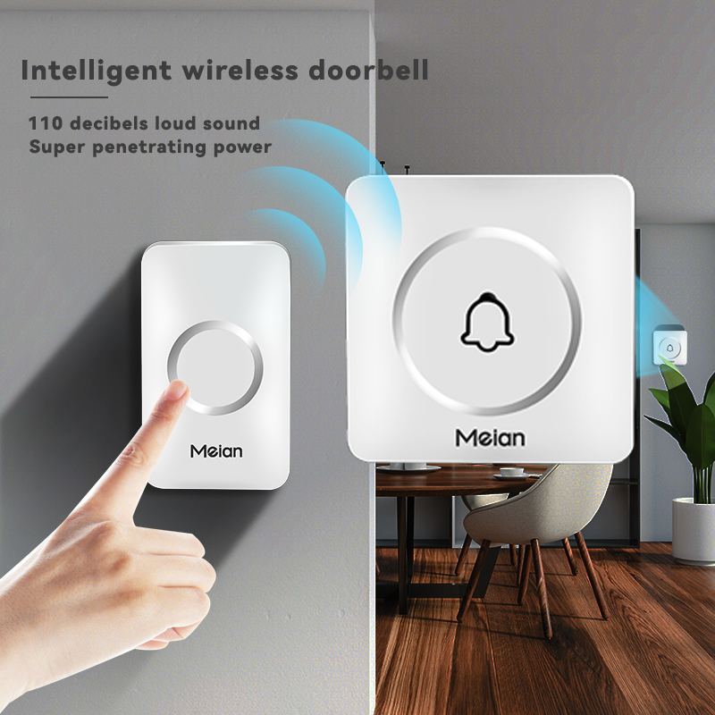 Electronics Gadgets For Home - Meian Wireless Doorbell Welcome Chime Waterproof