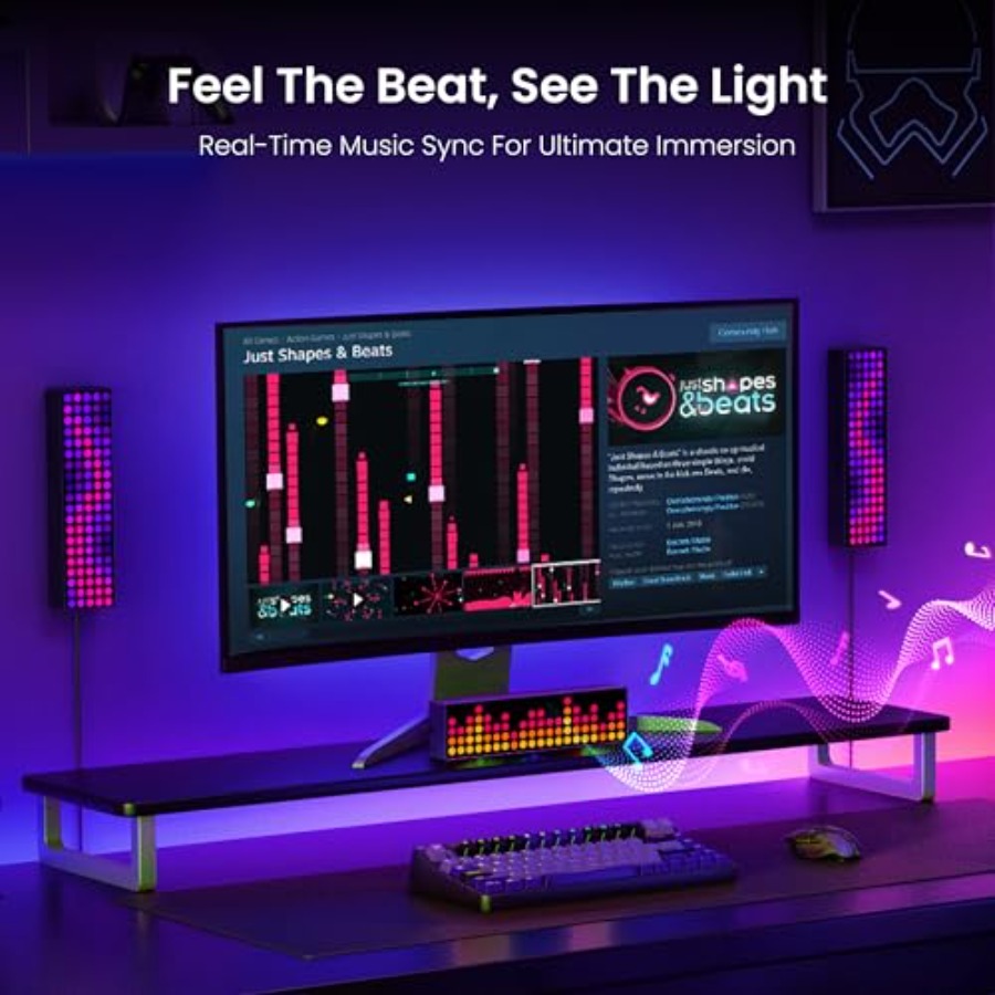 Smart LED Pixel Table Lamp DIY – обзор и цена Rgb Desk Lamp Smart