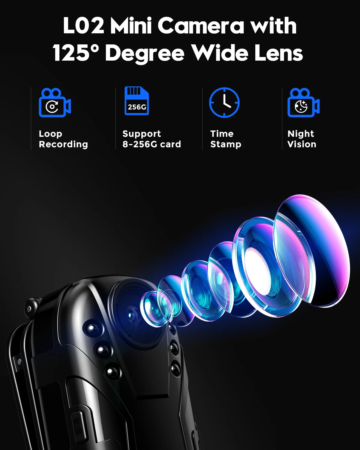 Boblov L02 1080P Infrared nigh – обзор и цена Compact Camera Mirrorless