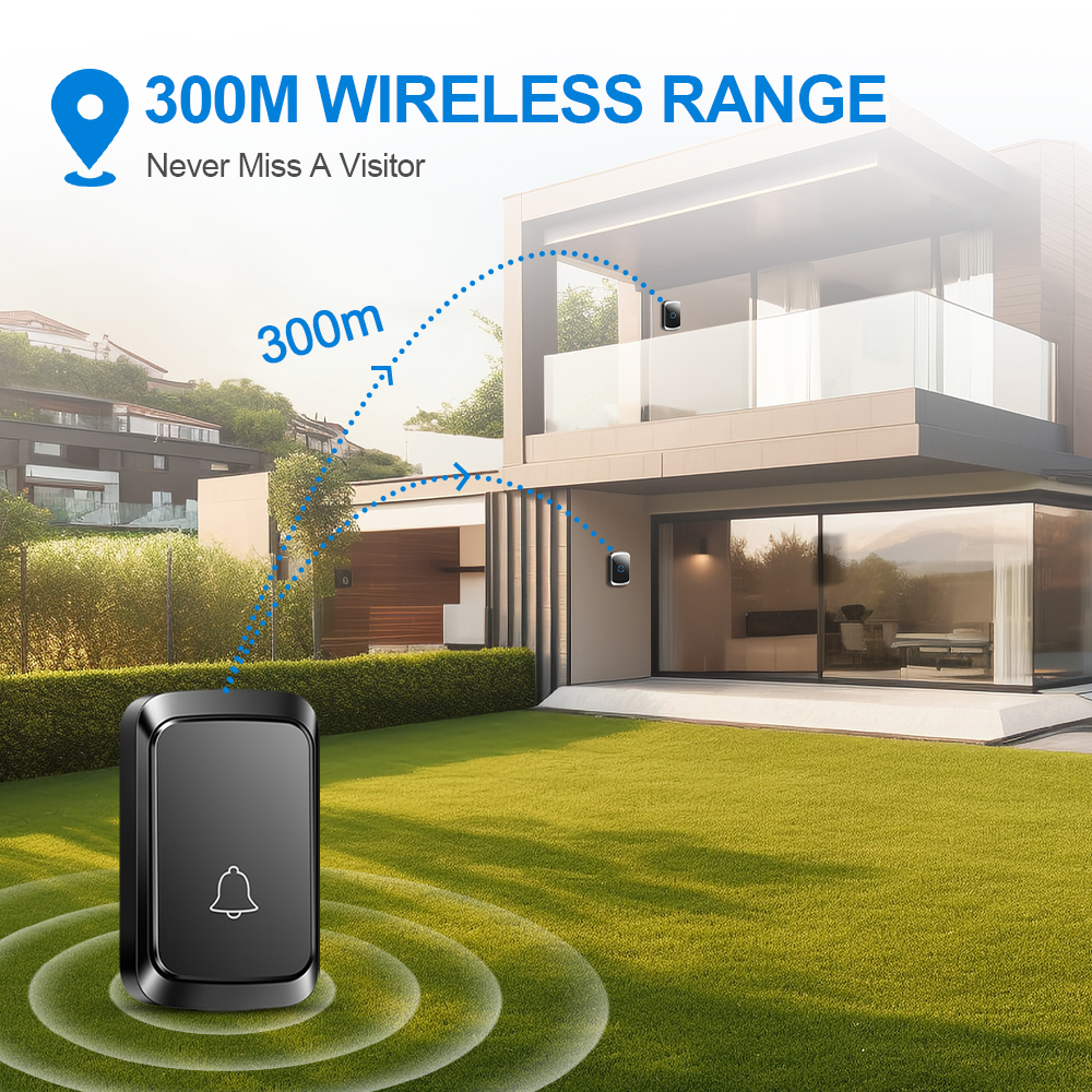 Smart Wireless Doorbell Door C – обзор и цена Electronics Gadgets For Home