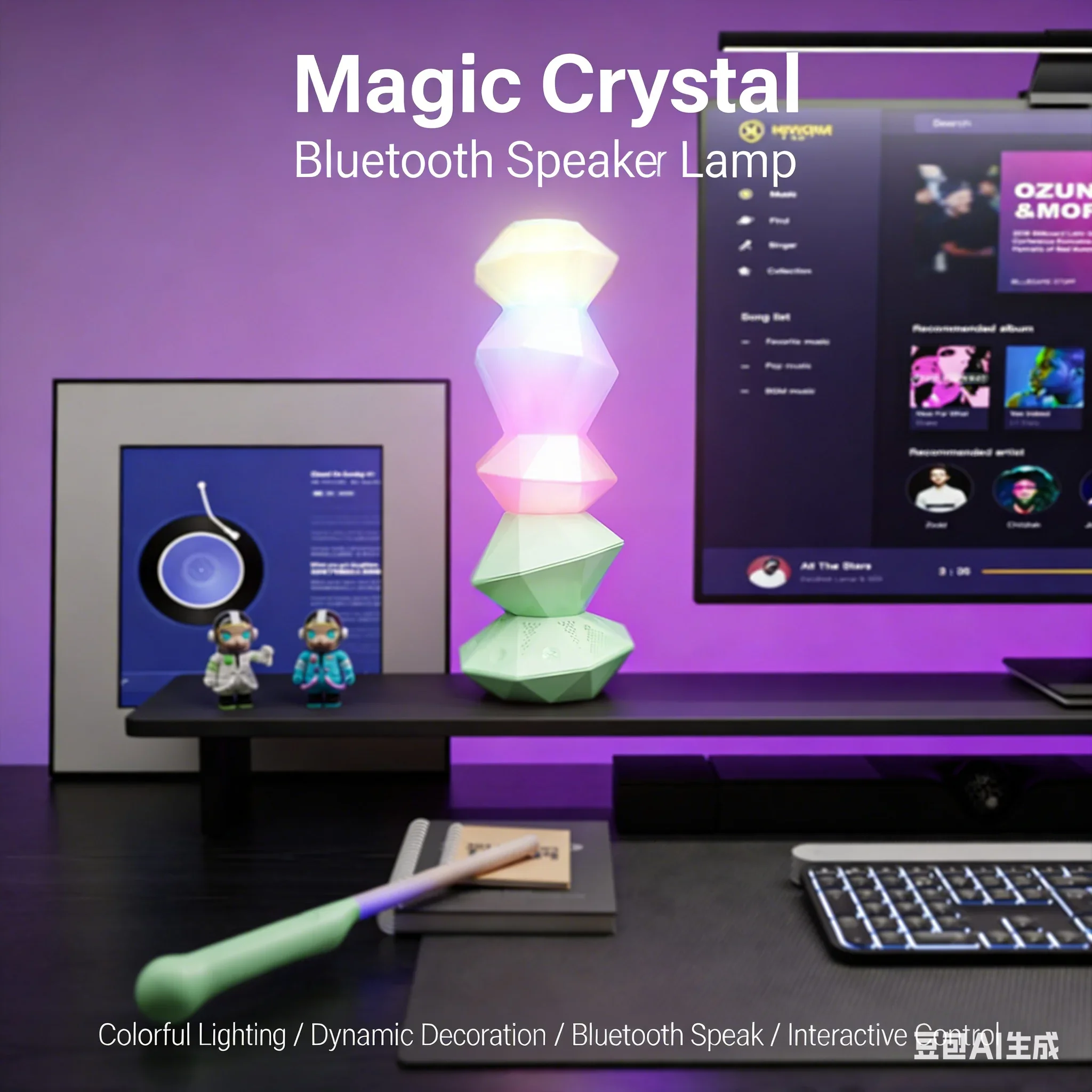 New Creative Smart Bluetooth S – обзор и цена Rgb Desk Lamp Smart