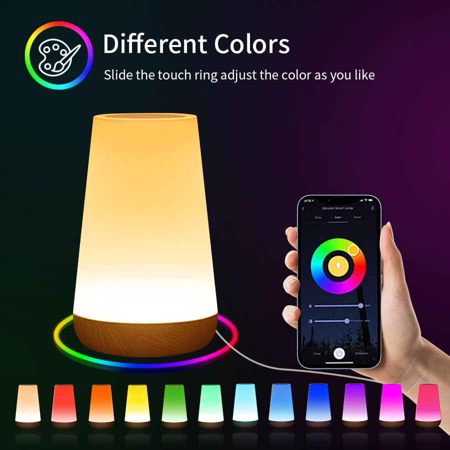 Tuya WiFi Smart Table Lamp Dim – обзор и цена Rgb Desk Lamp Smart