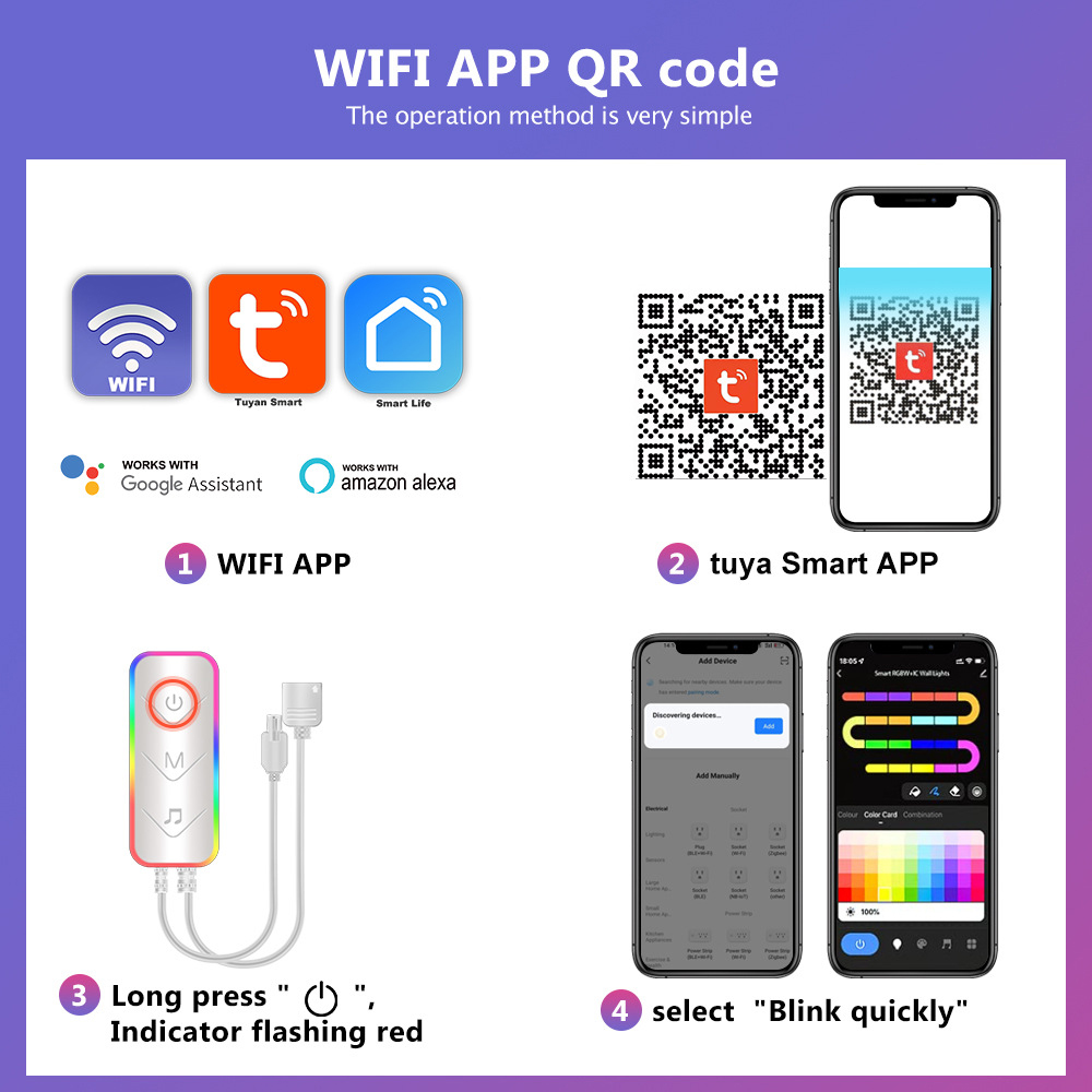 Smart WIFI APP Creative Desk L – обзор и цена Rgb Desk Lamp Smart