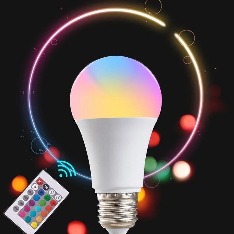 16 Colors RGB Bulb LED Multico – обзор и цена Electronics Gadgets For Home