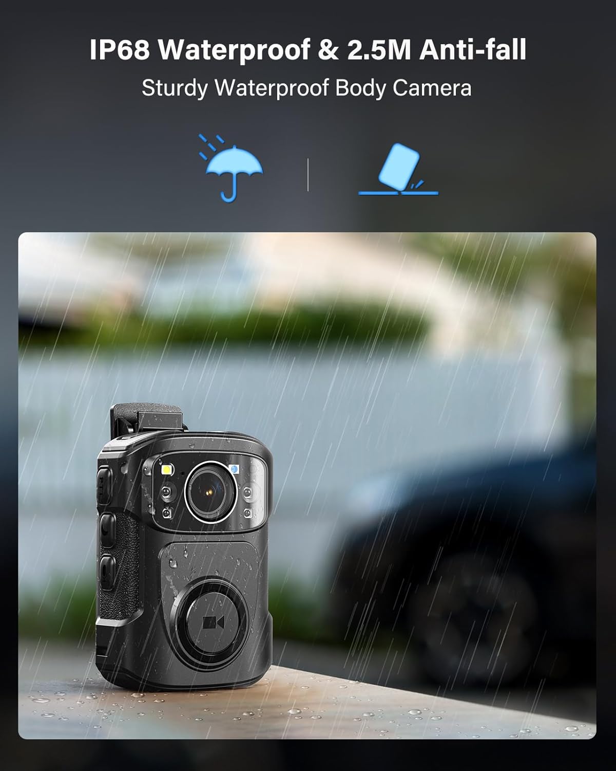 BOBLOV B4K5 4K Body Cam IP68 G – обзор и цена Compact Camera Mirrorless