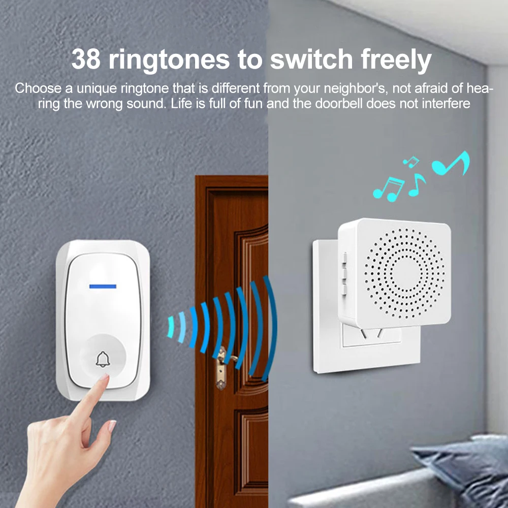 USB Wireless Doorbell Smart We – обзор и цена Electronics Gadgets For Home
