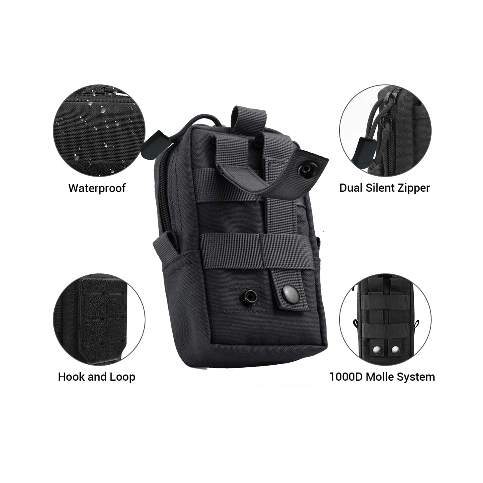Tactical Molle Pouch Waist Bag – обзор и цена Gadgets For Electronics
