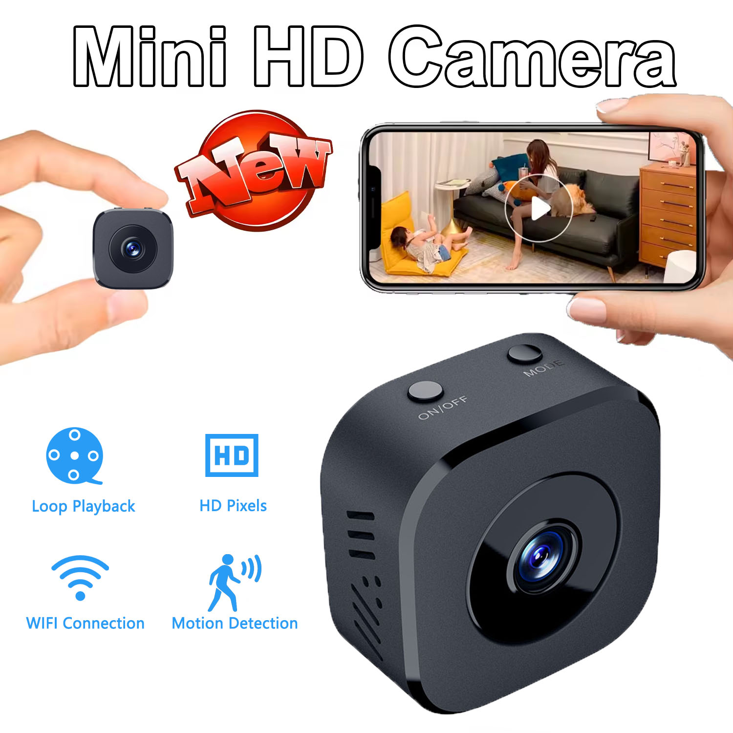 Security Camera 4K Mini Full C – обзор и цена Compact Camera Mirrorless