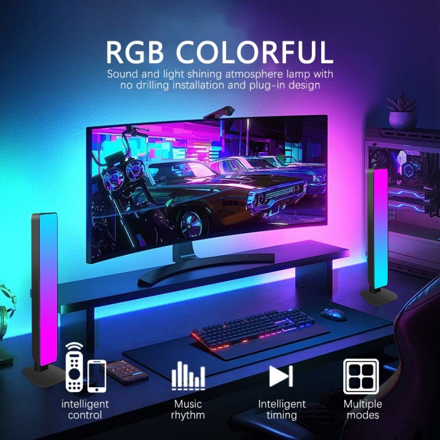 Smart Tuya RGB Gaming Atmosphe – обзор и цена Rgb Desk Lamp Smart