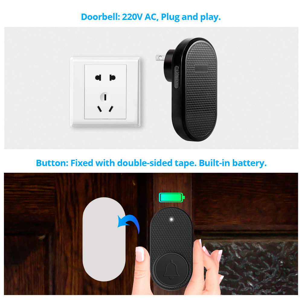 M558 Wireless Smart Doorbell W – обзор и цена Electronics Gadgets For Home