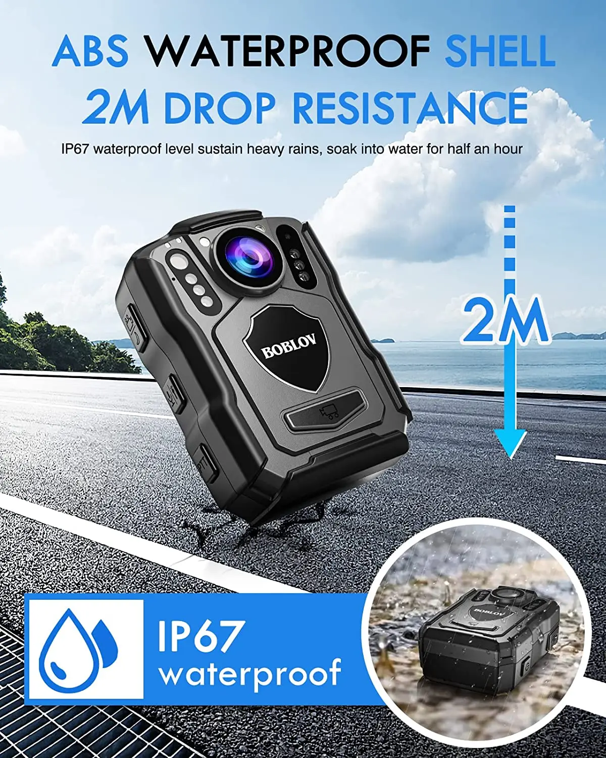 BOBLOV M5 Police Body Camera w – обзор и цена Compact Camera Mirrorless
