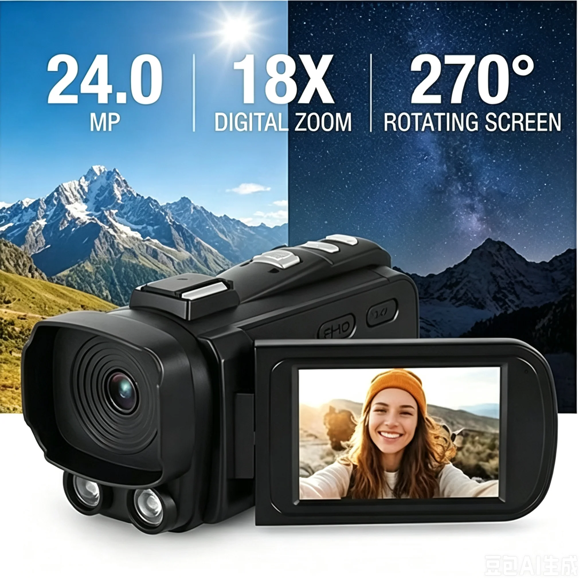 1080P Full HD Digital Camera V – обзор и цена Electronics Gadgets For Home