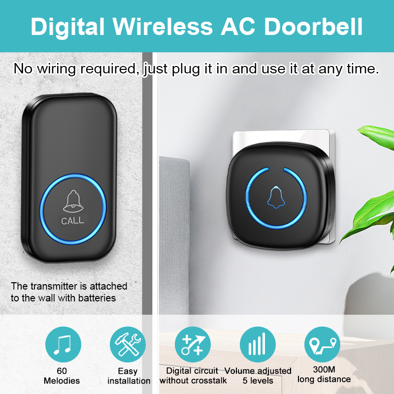 EZHEN Smart Wireless Doorbell  – обзор и цена Electronics Gadgets For Home