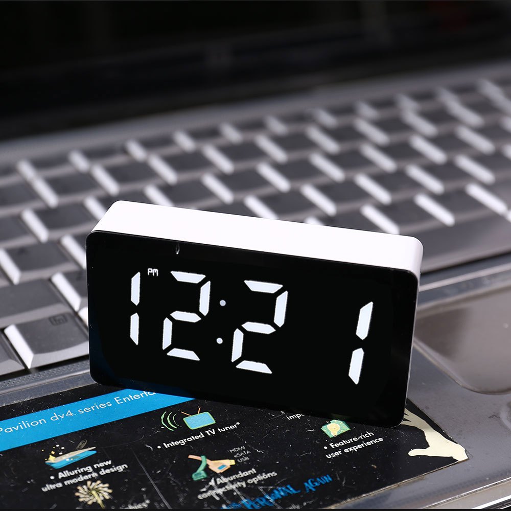 LED Electronic Watch Mirror Al – обзор и цена Electronics Gadgets For Home