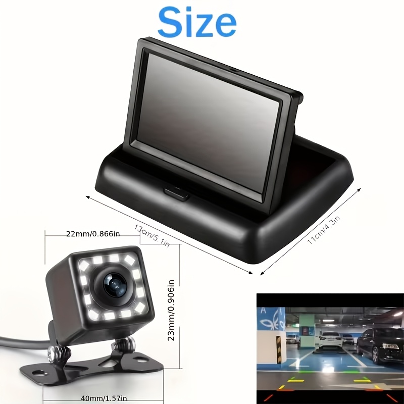 4.3in Folden Car Backup Camera – обзор и цена Compact Camera Mirrorless