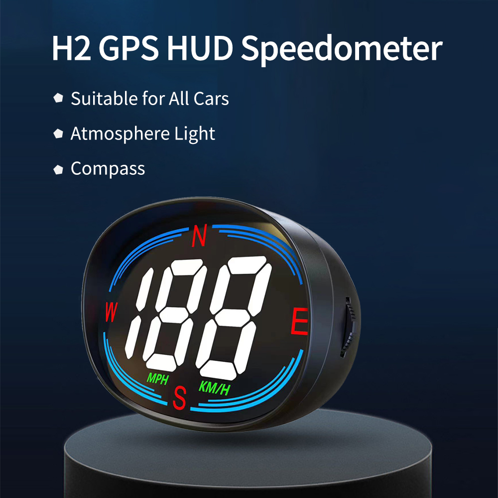 H2 GPS Car HUD digital KM/H MP – обзор и цена Gadgets For Electronics