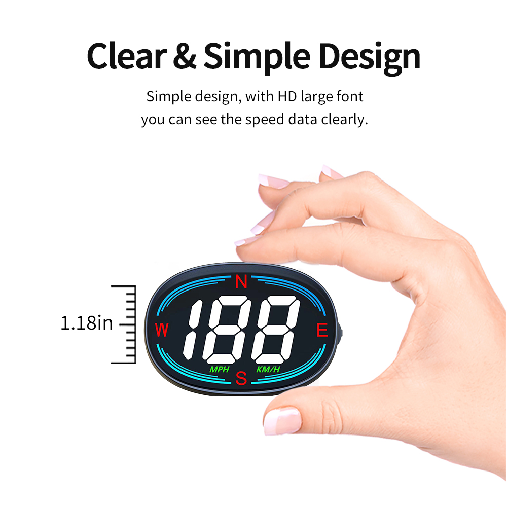 H2 GPS Car HUD digital KM/H MP – обзор и цена Gadgets For Electronics