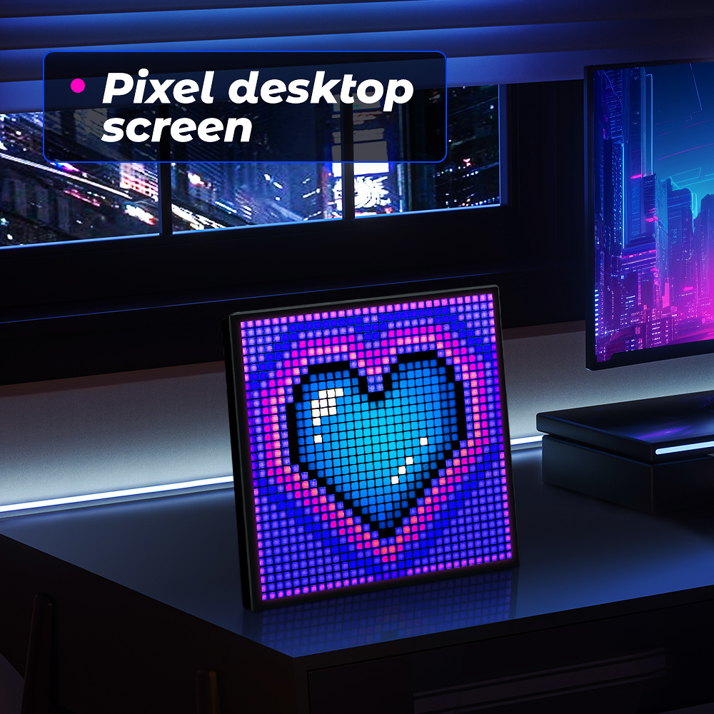 Smart LED Pixel Display,32X32， – обзор и цена Rgb Desk Lamp Smart